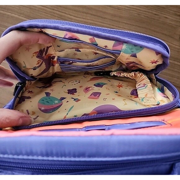 2025 Disney Parks EPCOT Festival of the Arts Figment Lug Crossbody NWT Ranger - Picture 7 of 11